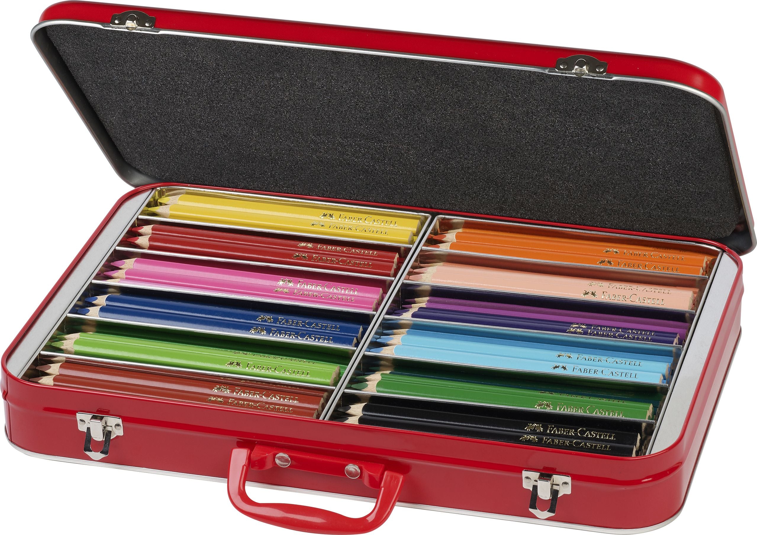 CUTIE METAL 144 CREIOANE COLORATE JUMBO FABER-CASTELL CUTIE METAL 144 CREIOANE COLORATE JUMBO FABER-CASTELL